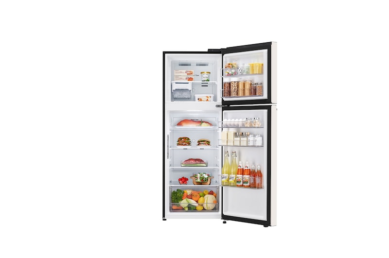 Front all door open with food